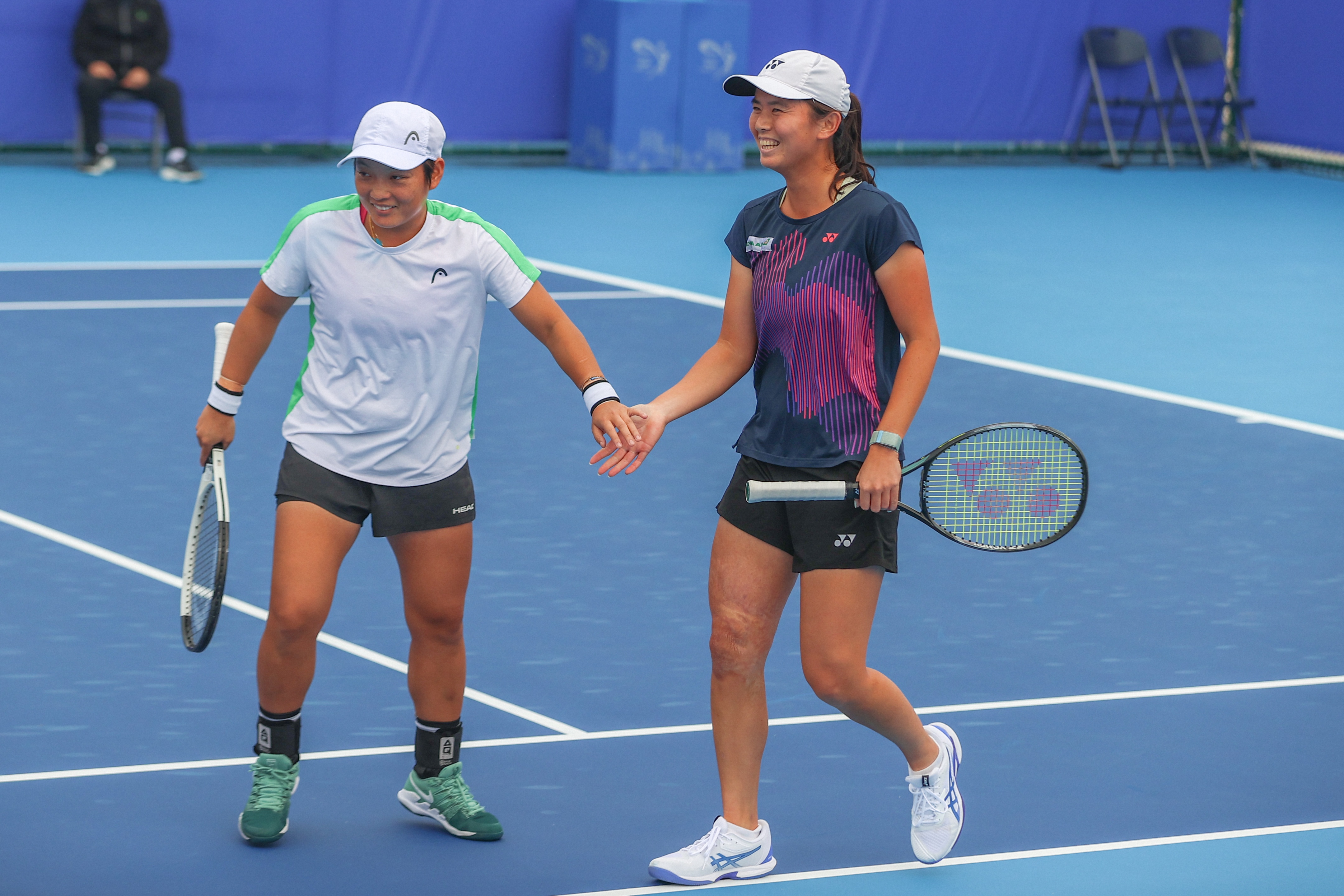 WTA1000多哈站双打:蒋欣玗/吴芳娴2-1淘汰谢淑薇组合进八强