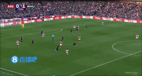 ?斯凯利替补染红，阿森纳第73分钟十人作战！