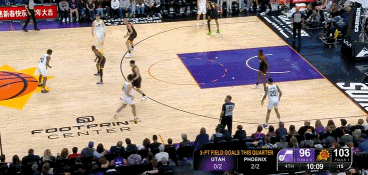 高光！波尔-波尔8中5&三分5中2贡献12分3板3帽0失误 正负值+9